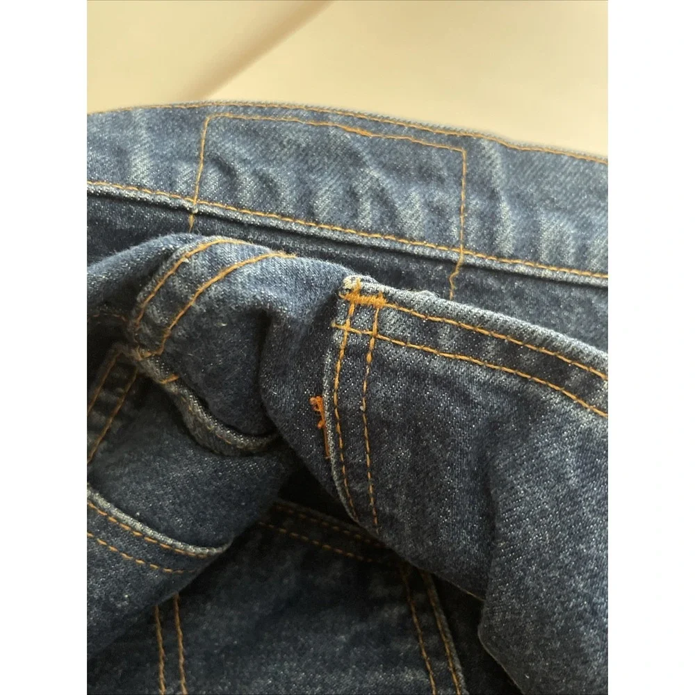 Vintage Levis 517 Mens 42x32 Blue Boot‎ Cut 80's Orange Tab Jeans USA Made
